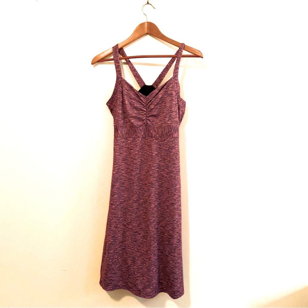 Prana Purple Space-Dyed Athletic Dress